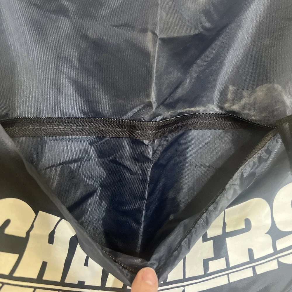 San Diego Chargers Draw String Bag With Zipper Pocket  Lot‎ Of 2 15x17 Inches